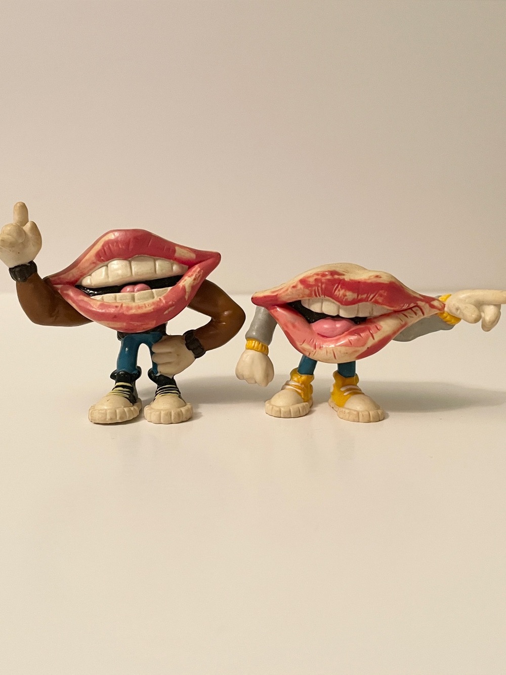 Vintage 1989 Tang Lips PVC Figures General Foods